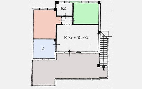 planimetria appartamento residence iris