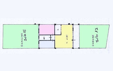 planimetria appartamento residence iris