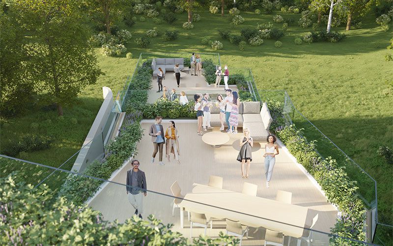 render terrazza residenza zeus opera di riqualificazione a san nicola arcella